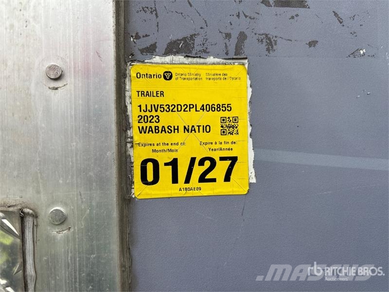 Wabash 53 ft x 102 in T/A Van Trailer Прицепы-фургоны