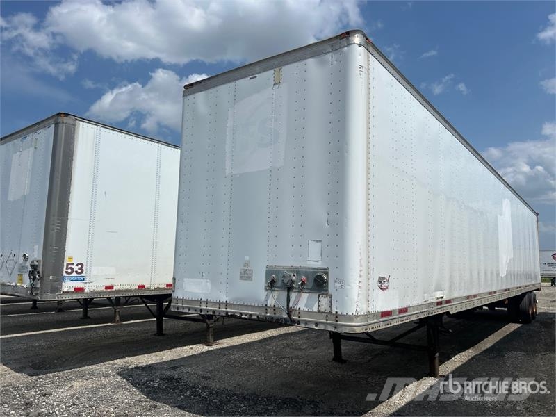 Wabash 53 ft x 102 in T/A Van Trailer Gesloten opbouw trailers