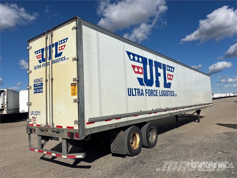 Wabash 53 ft x 102 in T/A Van Trailer ボックスボディートレーラー