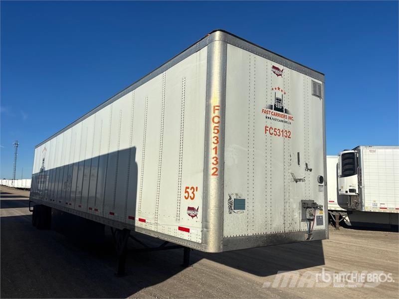Wabash 53 ft x 102 in T/A Van Trailer Furgoonhaagised