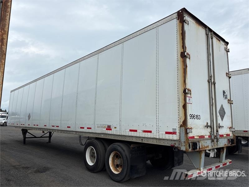Wabash 53 ft x 102 in T/A Van Trailer Прицепы-фургоны