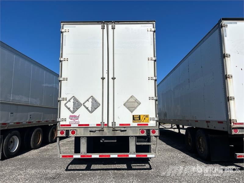 Wabash 53 ft x 102 in T/A Van Trailer Sanduk prikolice