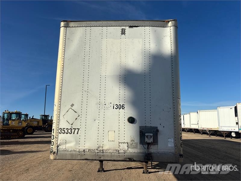 Wabash 53 ft x 102 in Tri/A Van Trailer Prikolice sa sandukom