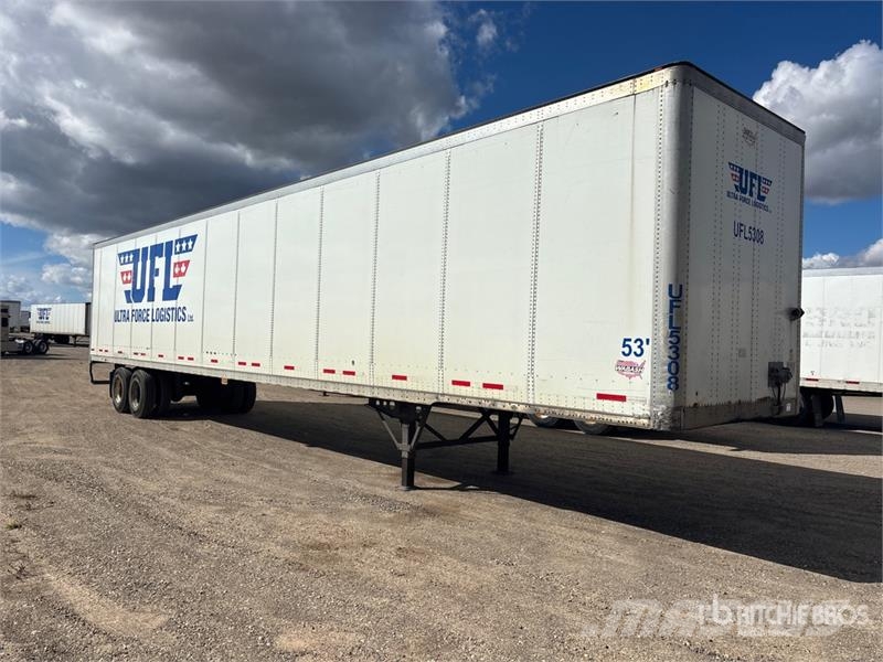 Wabash 53 ft x 102 in T/A Van Trailer مقطورات ذات هيكل صندوقي