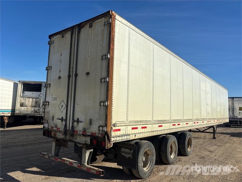 Wabash 53 ft x 102 in Tri/A Van Trailer Prikolice sa sandukom
