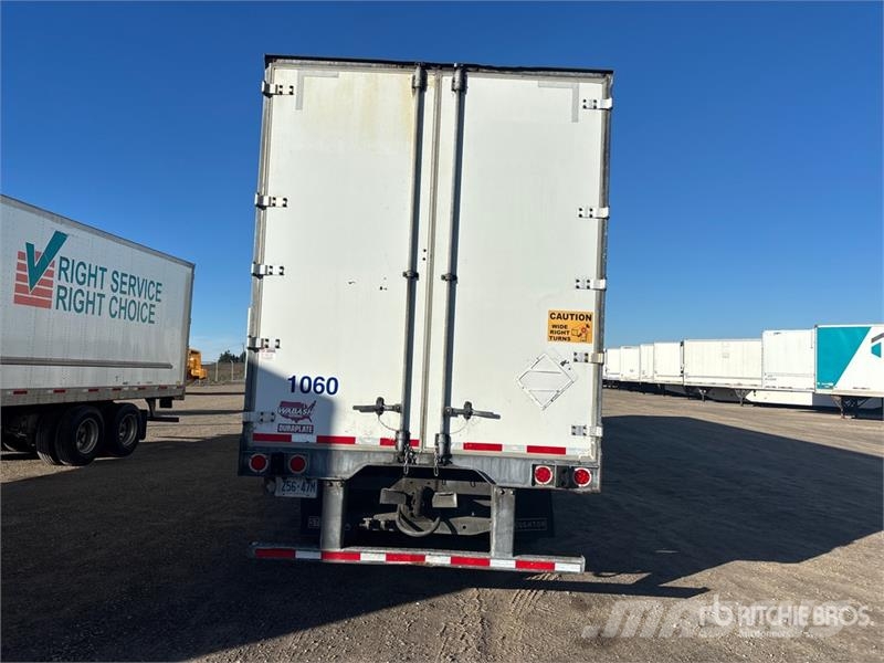 Wabash 53 ft x 102 in T/A Van Trailer ボックスボディートレーラー