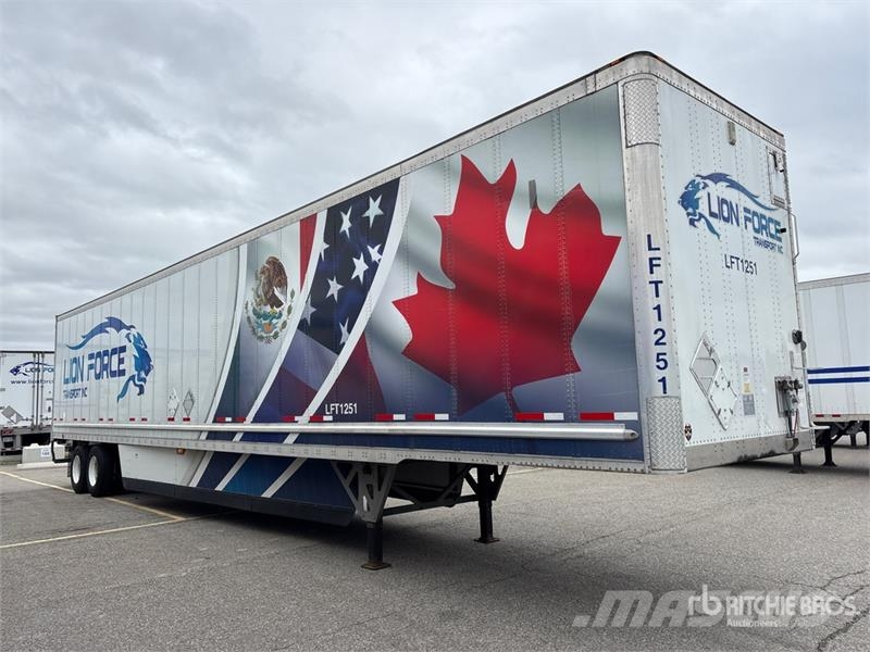 Wabash 53 ft x 102 in T/A Van Trailer Prikolice zabojniki