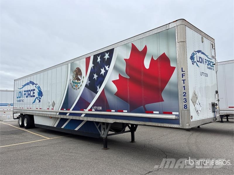 Wabash 53 ft x 102 in T/A Van Trailer Прицепы-фургоны