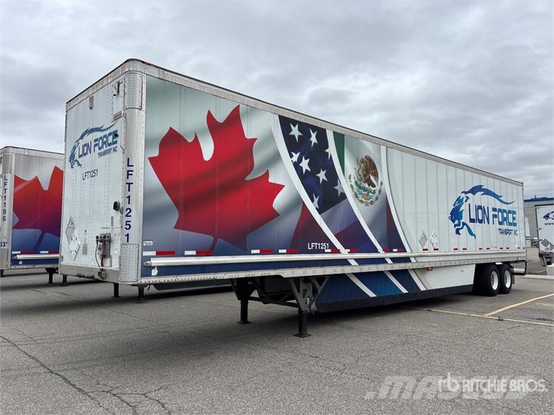 Wabash 53 ft x 102 in T/A Van Trailer Prikolice zabojniki