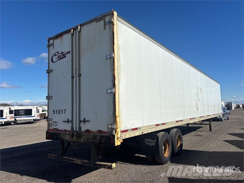 Wabash 53 ft x 102 in T/A Van Trailer Skříňové přívěsy