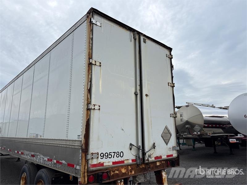 Wabash 53 ft x 102 in T/A Van Trailer Прицепы-фургоны