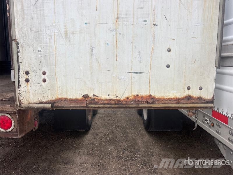 Wabash 53 ft x 102 in T/A Van Trailer Skappåbygg