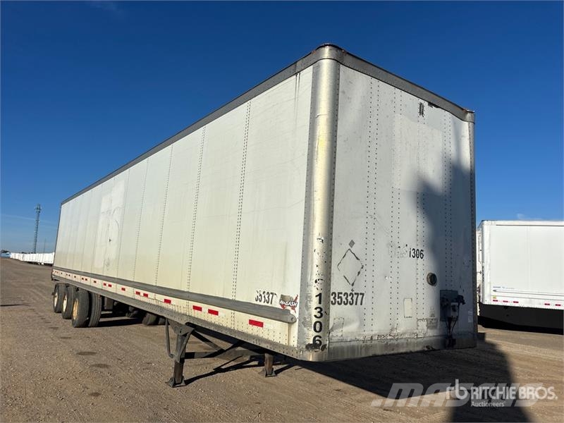 Wabash 53 ft x 102 in Tri/A Van Trailer Prikolice sa sandukom