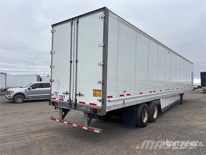 Wabash 53 ft x 102 in T/A Van Trailer 厢式拖车