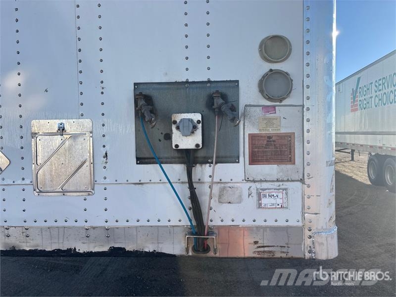 Wabash 53 ft x 102 in T/A Van Trailer ボックスボディートレーラー