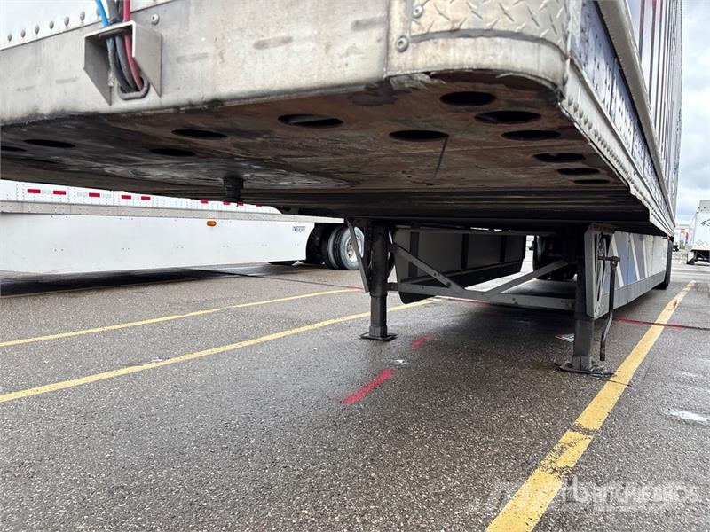 Wabash 53 ft x 102 in T/A Van Trailer Dengtos priekabos