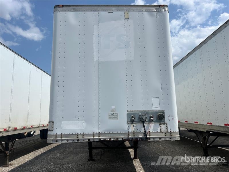 Wabash 53 ft x 102 in T/A Van Trailer Gesloten opbouw trailers