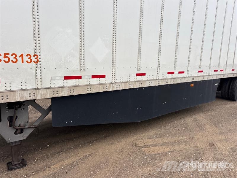 Wabash 53 ft x 102 in T/A Van Trailer Furgons