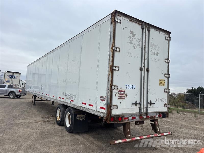 Wabash 53 ft x 102 in T/A Van Trailer Прицепы-фургоны