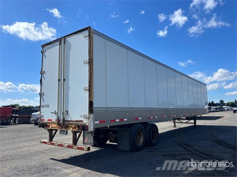 Wabash 53 ft x 102 in T/A Van Trailer 박스 바디 트레일러