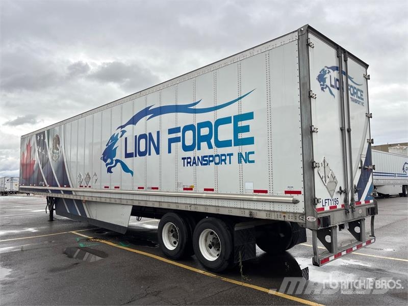 Wabash 53 ft x 102 in T/A Van Trailer Dengtos priekabos