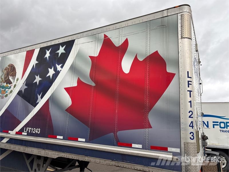 Wabash 53 ft x 102 in T/A Van Trailer Dengtos priekabos