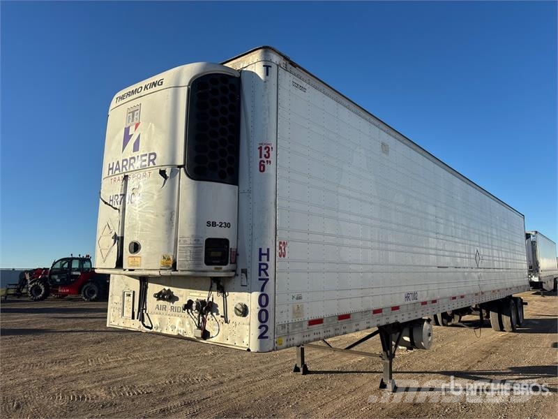 Wabash 53 ft x 102 in T/A Refrigerated Trailer Температурно-контролирани полуремаркета