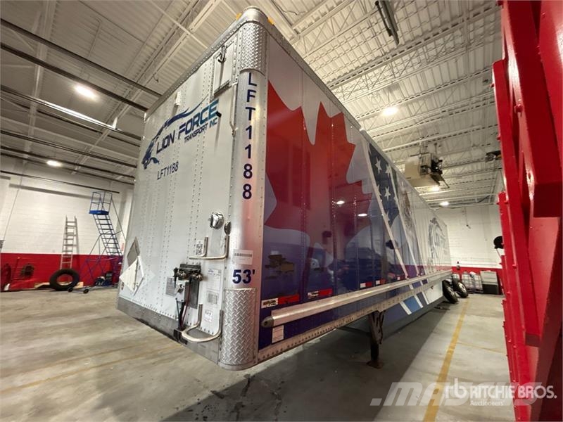 Wabash 53 ft x 102 in T/A Van Trailer Прицепы-фургоны