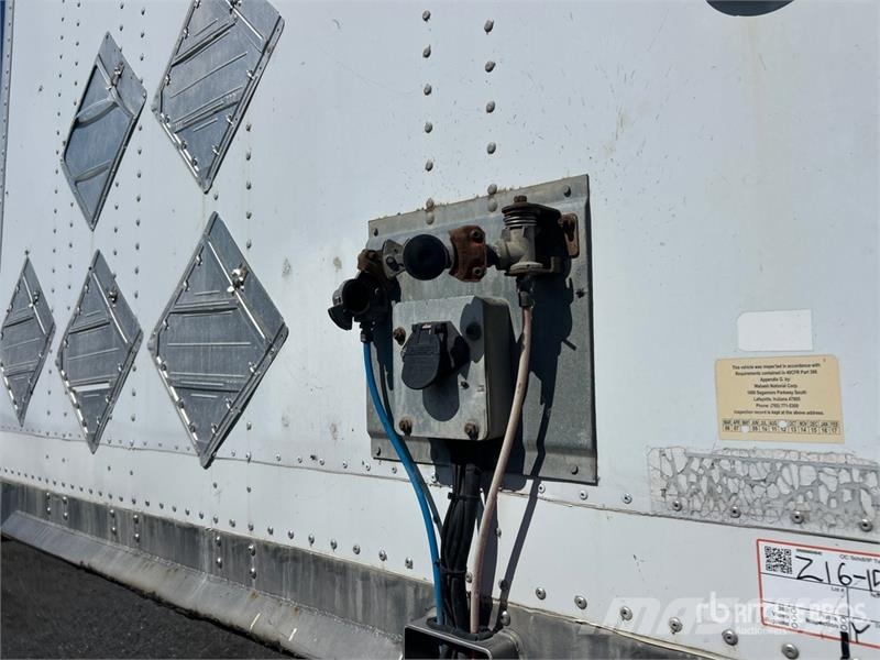 Wabash 53 ft x 102 in Tri/A Van Trailer Sanduk prikolice
