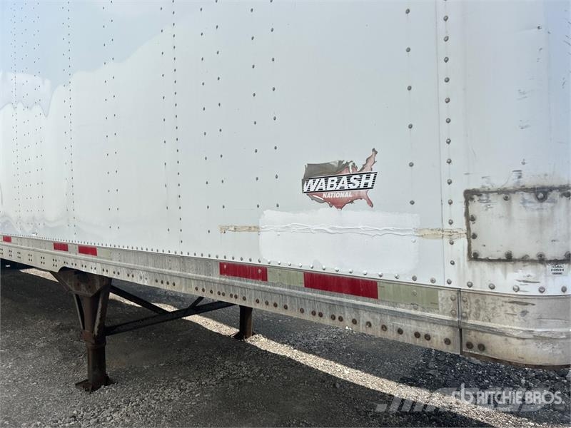 Wabash 53 ft x 102 in T/A Van Trailer Gesloten opbouw trailers