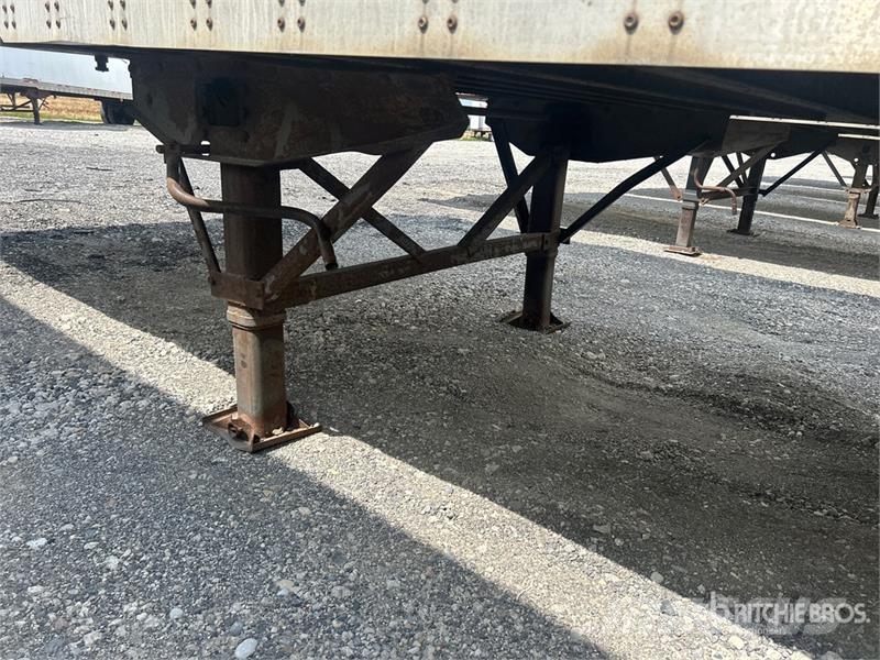 Wabash 53 ft x 102 in T/A Van Trailer Gesloten opbouw trailers