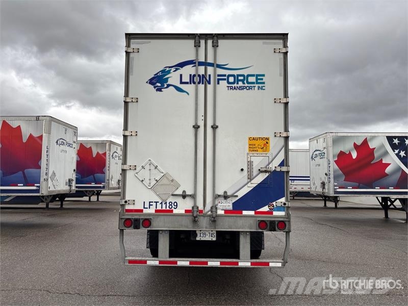 Wabash 53 ft x 102 in T/A Van Trailer Dengtos priekabos