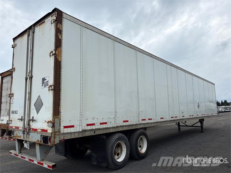Wabash 53 ft x 102 in T/A Van Trailer Прицепы-фургоны