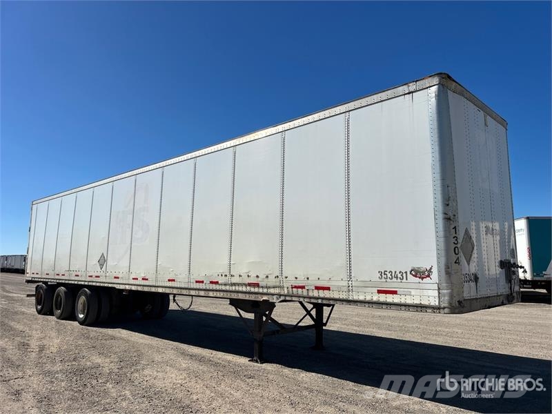 Wabash 53 ft x 102 in Tri/A Van Trailer Prikolice sa sandukom
