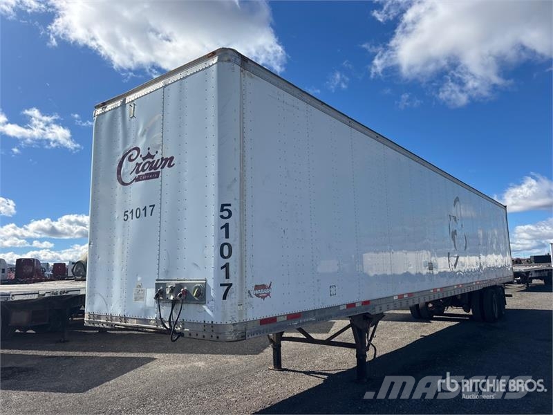Wabash 53 ft x 102 in T/A Van Trailer Skříňové přívěsy