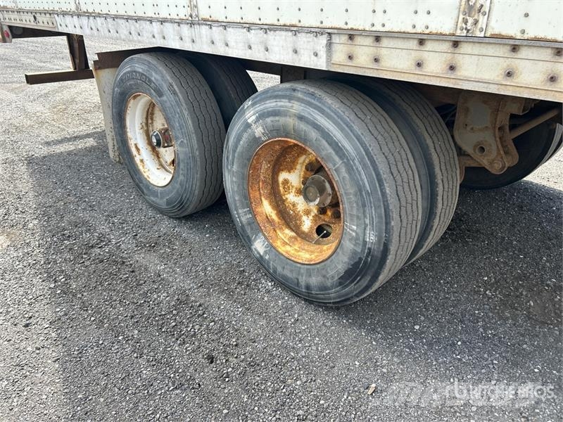 Wabash 53 ft x 102 in T/A Van Trailer Dobozos pótkocsik