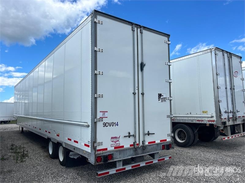Wabash 53 ft x 102 in T/A Van Trailer 박스 바디 트레일러