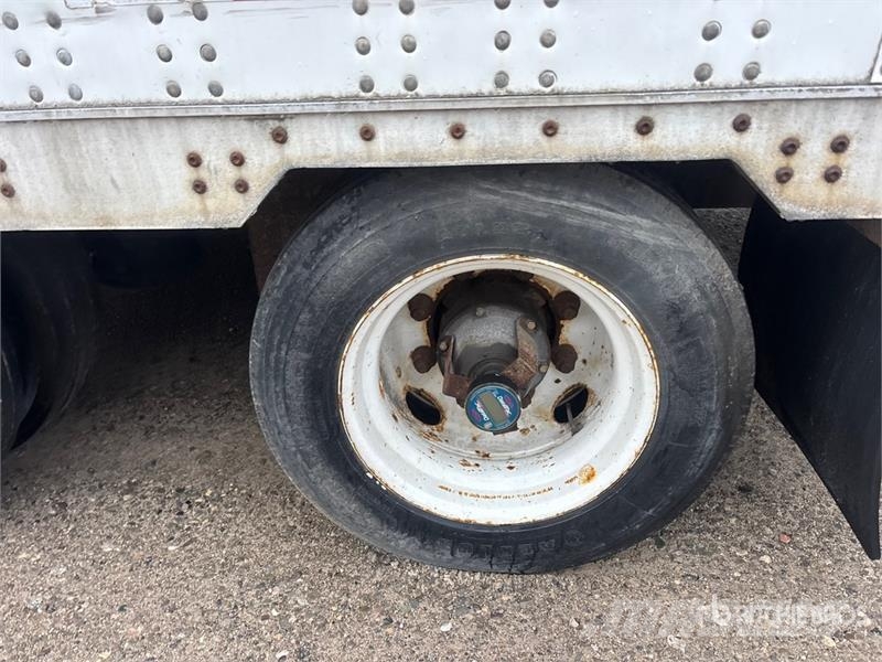 Wabash 53 ft x 102 in T/A Van Trailer Ρυμούλκες κλούβα