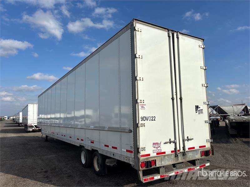 Wabash 53 ft x 102 in T/A Van Trailer Rimorchi cassonati