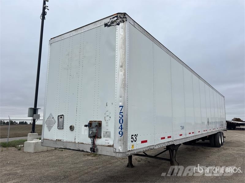 Wabash 53 ft x 102 in T/A Van Trailer Прицепы-фургоны