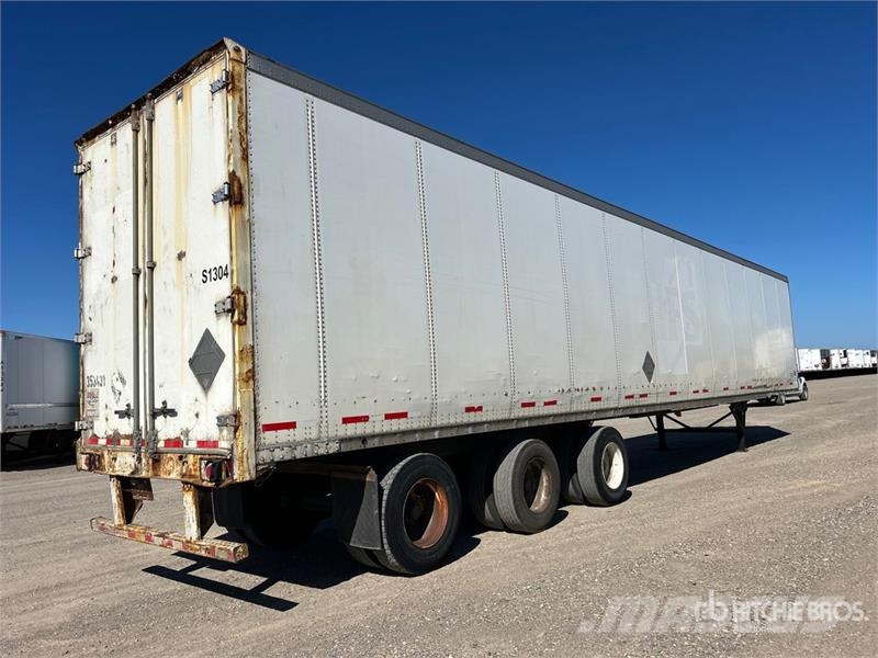 Wabash 53 ft x 102 in Tri/A Van Trailer Prikolice sa sandukom