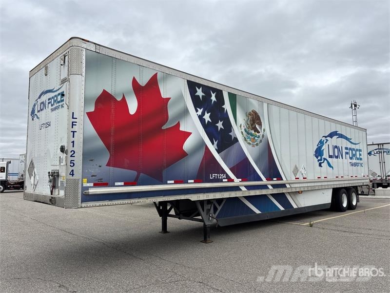 Wabash 53 ft x 102 in T/A Van Trailer Prikolice zabojniki