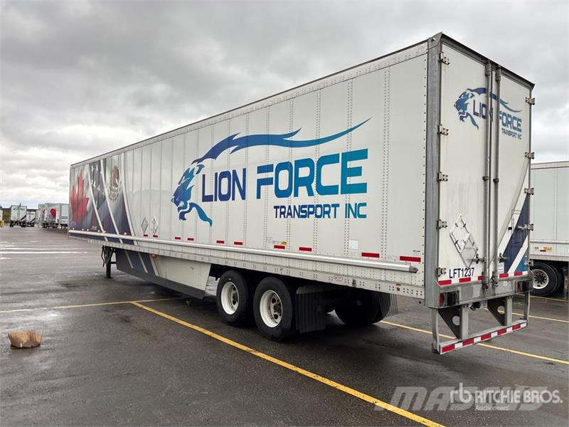 Wabash 53 ft x 102 in T/A Van Trailer Van Body Trailers