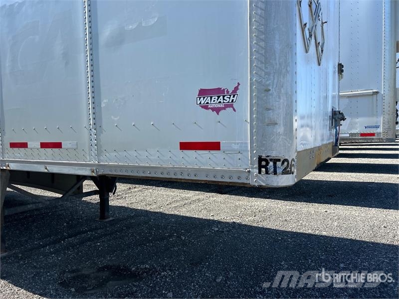 Wabash 53 ft x 102 in T/A Van Trailer Sanduk prikolice