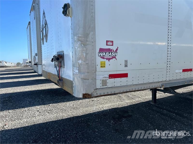 Wabash 53 ft x 102 in T/A Van Trailer Sanduk prikolice