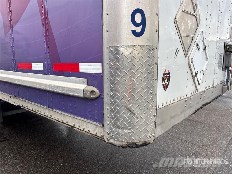 Wabash 53 ft x 102 in T/A Van Trailer Dengtos priekabos