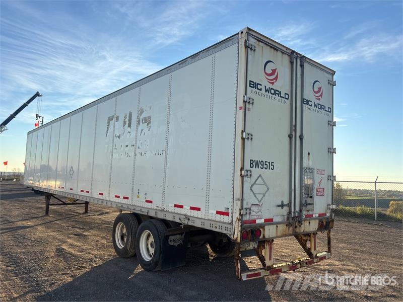 Wabash 53 ft x 102 in T/A Van Trailer 厢式拖车