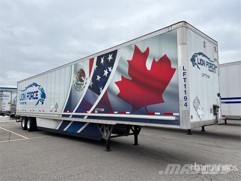 Wabash 53 ft x 102 in T/A Van Trailer Prikolice zabojniki