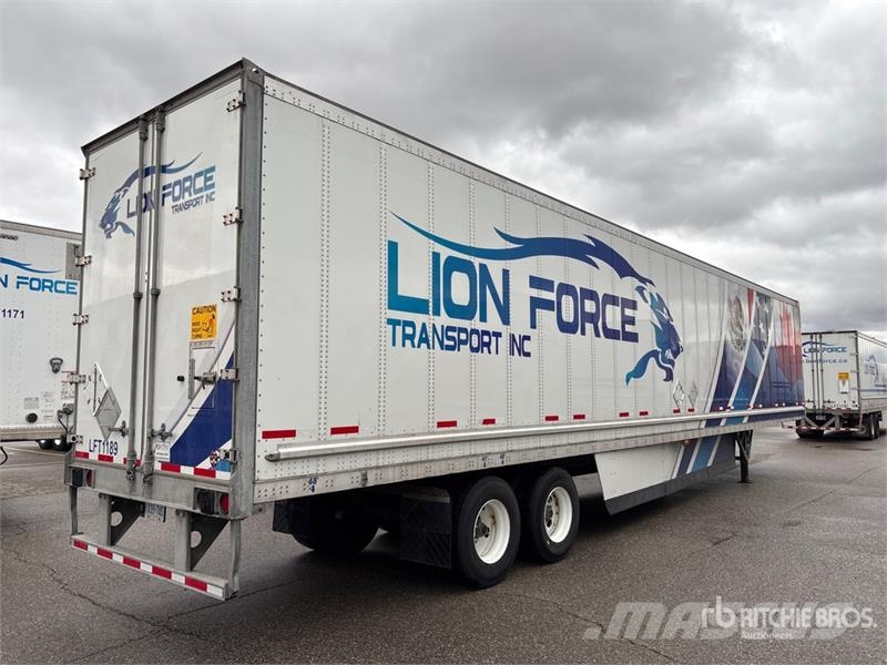 Wabash 53 ft x 102 in T/A Van Trailer Dengtos priekabos