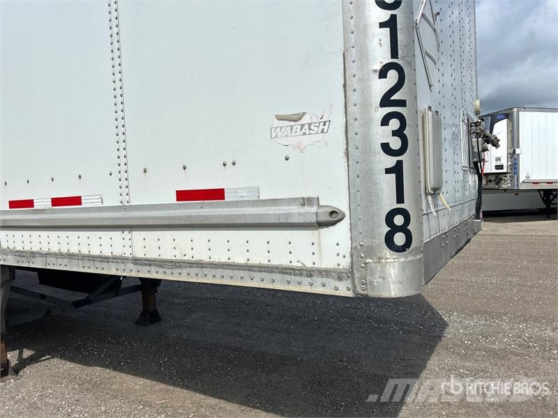 Wabash 53 ft x 102 in T/A Van Trailer 박스 바디 트레일러